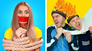 HOME ALONE PRANKS CHALLENGE || Funny Self-Defense DIY Traps And Home Alone Tricks ✨ BLIMEY