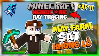 Siro Minecraft Ray Tracing Sinh Tồn Siêu Khó Tập 11: Tui Đã Thành Công Xây Máy Farm Sắt Khổng Lồ