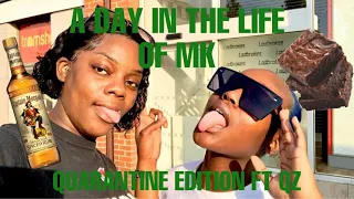 VLOG #7: A DAY IN THE LIFE OF MK | QUARANTINE EDITION FEATURING QUEEN ZILLA