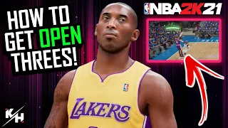 NBA 2K21 - HOW TO GET OPEN THREES! ("C Point Series" Tutorial)