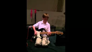 School of Rock Auditions 12 yr old Michael plays Where is My Mind by the Pixies