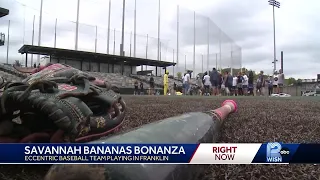 Savannah Bananas' Wisconsin debut draws thousands to Franklin Field