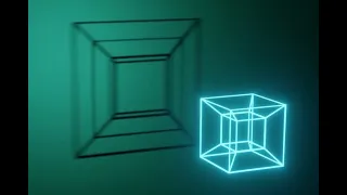 This is a Hypercube  - A cube in 4 dimensions