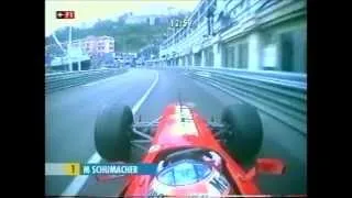 Michael Schumacher Onboard in Monaco 99