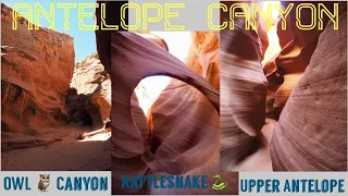 Antelope Canyon , Owl , Rattlesnake, Upper Antelope-Gopro Hero 5