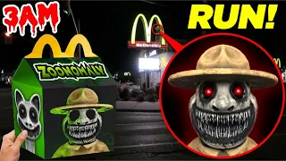 DO NOT ORDER ZOONOMALY HAPPY MEAL AT 3AM!! (ZOONOMALY MONSTERS IN REAL LIFE)