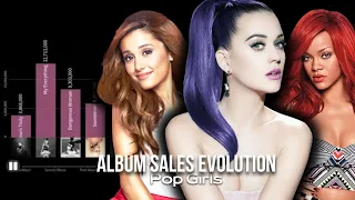 ALBUM SALES EVOLUTION | Pop Girls (Part 2)
