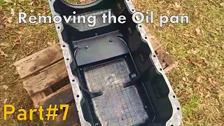 Belarus MTZ-52 Restoration #7/Changing the oil pan gaskets