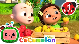 Counting Apples At The Farm |  Karaoke Nursery Rhymes & Kids Songs - CoComelon