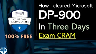 How I cleared DP 900 in three days. Exam CRAM.