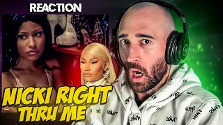 NICKI MINAJ - RIGHT THRU ME [REACTION]