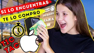 SI LO ENCUENTRAS TE LO COMPRO Challenge 2 | ¿Me COMPRAN APPLE y 1000€? | Daniela Golubeva