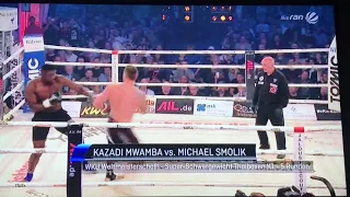 Michael smolik vs Mwamba KO