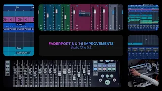 Studio One 5.2: FaderPort 8/16 Improvements