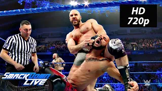 Aleister Black & Ricochet vs The Bar (ft. Hardys) WWE SmackDown March. 5, 2019 HD