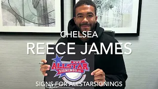 Reece James signed Chelsea shirts