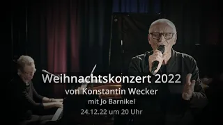 Konstantin Wecker: Weihnachtskonzert 2022