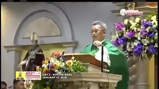 Fr. Ciano Ubod homily at Basilica Del Sto.Niño, Cebu City