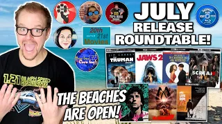 🔴July Release ROUNDTABLE - 2023 - New BLURAY And 4K Discussion With Guests!