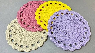 Easiest Seamless Crochet | Crochet napkin