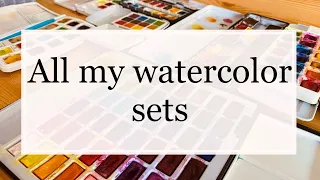 My entire 🎨Watercolor collection