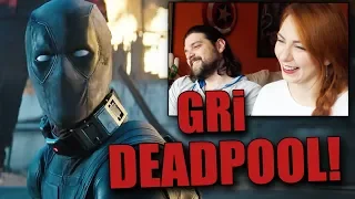 DEADPOOL 2 TRAILER 3: GRİ KOSTÜM, YENİ EKİP! (REACTION)