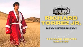 "LIVING IN THE MOMENT!" - Richard Torrez Jr. ahead of his fight on Loma vs. Ortiz