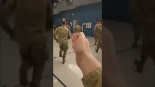Knife Hand working! #rotc #nationalguard #funny #lifestyle #shorts #subscribe #training #military