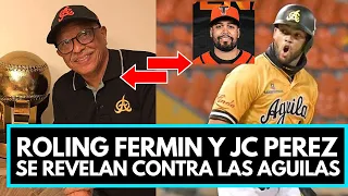 Roling Fermin Y Jc Perez Se Revelan Con Aguilas Por Cambio De Francisco Peña En LIDOM