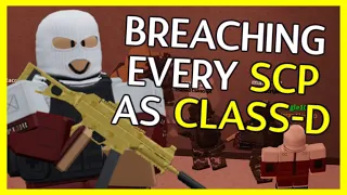 So I Tried To Breach EVERY SCP As Class-D, Again... (SCP Roleplay)