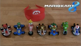 Mario Kart 8 Toys Complete Set (McDonalds) - Review Feat. Andrew
