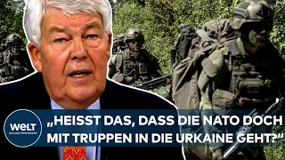 PUTINS KRIEG: "Heißt das, dass die NATO mit Truppen in die Ukraine geht?" Das sagt der Ex-General