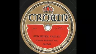 Red River Valley - Carson Robison Trio