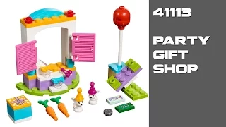 Build Along ● Lego Friends #41113 ● Party Gift Shop