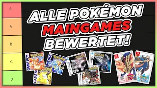 Alle POKÉMON Maingames BEWERTET! | TIERLIST