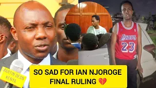 SAD AS VIRAL IAN NJOROGE'S RELEASED WITH A HUGE BOND😭. LAWYER REACTS