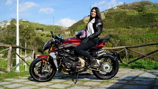 MV AGUSTA BRUTALE SERIE ORO | on board con Lucia Damiata