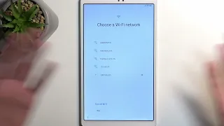 How to Set Up SAMSUNG Galaxy Tab A7 Lite - Initial Setup & Configuration
