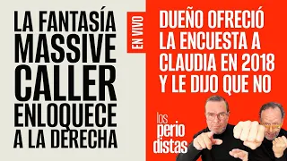 #EnVivo ¬ #LosPeriodistas ¬ La fantasía Massive Caller enloquece a la derecha