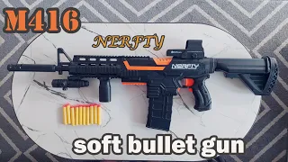 M416 NERFTY soft bullet gun-senjata pubg versi peluru busa