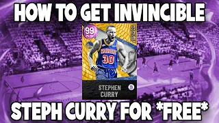 HOW TO GET INVINCIBLE STEPH CURRY FOR *FREE* IN NBA 2K22 MYTEAM!