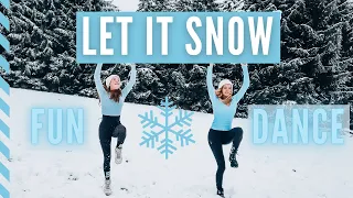 Let It Snow - Jessica Simpson | Easy & Fun Snow Dance ❄️ Easy Fitness Dance