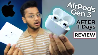 Apple AirPods Gen 3 Review🔥🔥 After 1 Day of Use | Airpods Gen 3 vs Airpods Pro 😳