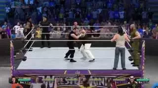 WWE 2K15 The Shield VS The Wyatts 1