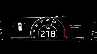 Škoda Scala 1,5 TSI 150PS | Acceleration 0-218 Km/h (TOP Speed)