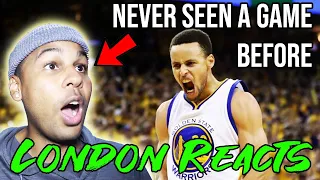 London Boy FIRST reaction to Steph Curry (8 Times Stephen Curry shocked the World)