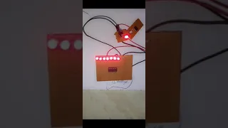Led Chaser using 74164 Shift register with 555 timer i.c 💯% working project