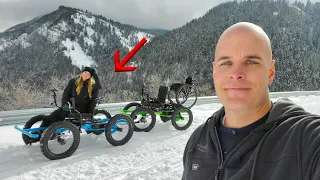 Can this Off Road 'Wheelchair' handle SNOW?!