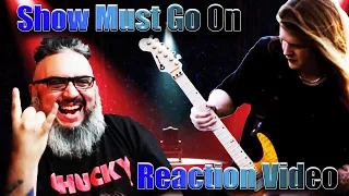 First time listening to | Show Must Go On | Tommy Johansson | Reaction