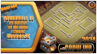 Townhall 11 Classic Clan War League Warbase | Th11 2024 Warbase | Clash of Clans